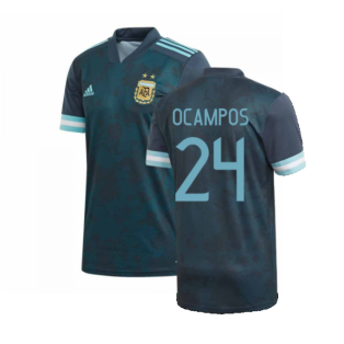 2020-2021 Argentina Away Shirt (Kids) (OCAMPOS 24)
