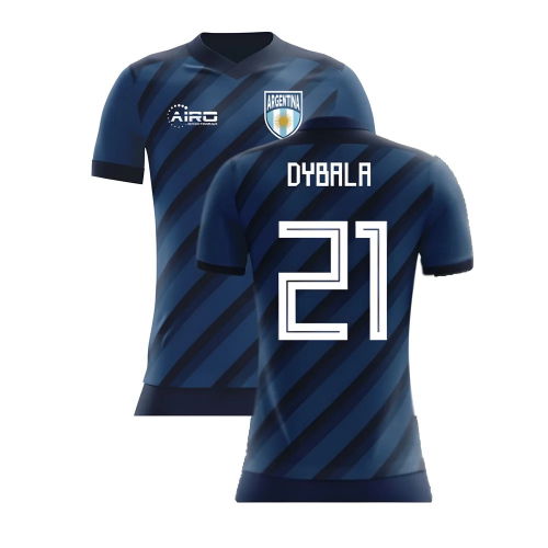 2025-2026 Argentina Concept Shirt (Dybala 21) - Kids