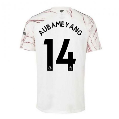 2020-2021 Arsenal Adidas Away Football Shirt (AUBAMEYANG 14)