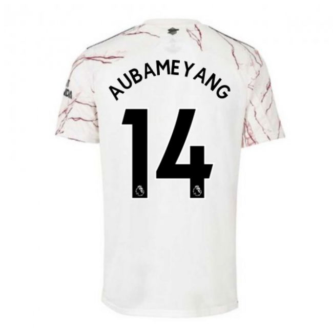 2020-2021 Arsenal Adidas Away Football Shirt (AUBAMEYANG 14)