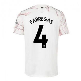 2020-2021 Arsenal Adidas Away Football Shirt (FABREGAS 4)