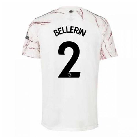 2020-2021 Arsenal Adidas Away Football Shirt (Kids) (BELLERIN 2)