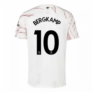 2020-2021 Arsenal Adidas Away Football Shirt (Kids) (BERGKAMP 10)