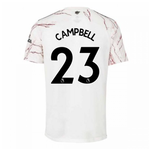 2020-2021 Arsenal Adidas Away Football Shirt (Kids) (CAMPBELL 23)