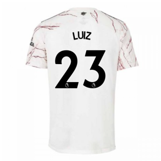 2020-2021 Arsenal Adidas Away Football Shirt (Kids) (LUIZ 23)