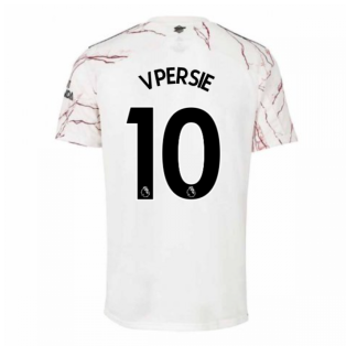 2020-2021 Arsenal Adidas Away Football Shirt (Kids) (V.PERSIE 10)