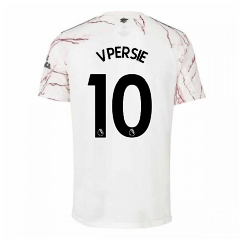2020-2021 Arsenal Adidas Away Football Shirt (Kids) (V.PERSIE 10)