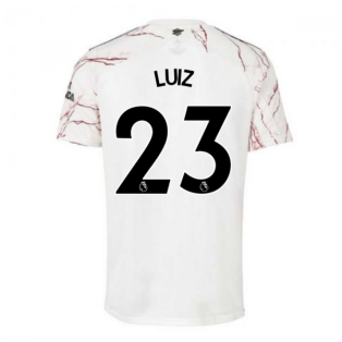 2020-2021 Arsenal Adidas Away Football Shirt (LUIZ 23)