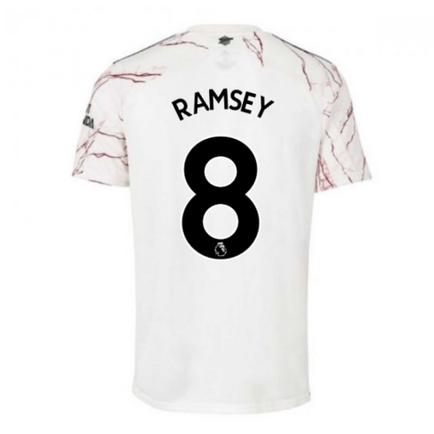2020-2021 Arsenal Adidas Away Football Shirt (RAMSEY 8)