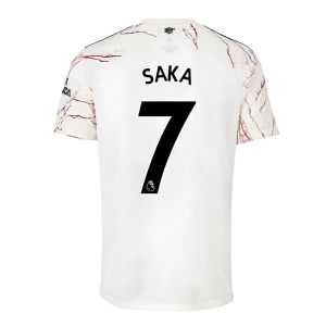 2020-2021 Arsenal Adidas Away Football Shirt (SAKA 7)