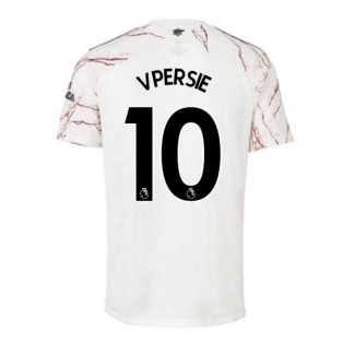 2020-2021 Arsenal Adidas Away Football Shirt (V.PERSIE 10)