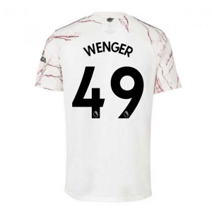 2020-2021 Arsenal Adidas Away Football Shirt (WENGER 49)