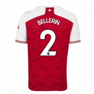 2020-2021 Arsenal Adidas Home Football Shirt (Kids) (BELLERIN 2)