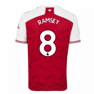 2020-2021 Arsenal Adidas Home Football Shirt (Kids) (RAMSEY 8)