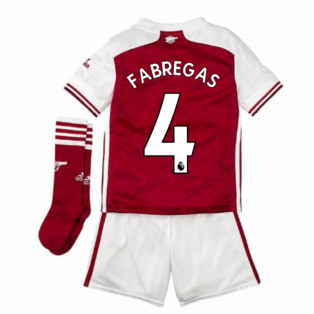 Fabregas 4   Arsenal  kit nome e numero SPORTING ID 