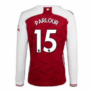 2020-2021 Arsenal Adidas Home Long Sleeve Shirt (PARLOUR 15)