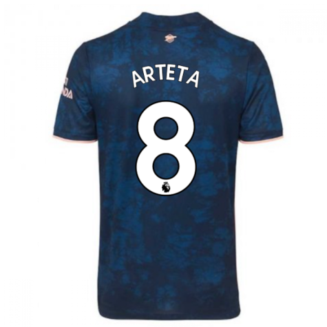 2020-2021 Arsenal Adidas Third Football Shirt (ARTETA 8)