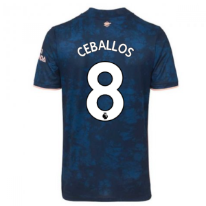 2020-2021 Arsenal Adidas Third Football Shirt (CEBALLOS 8)