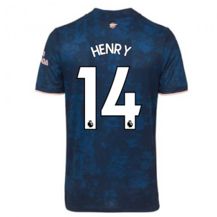 2020-2021 Arsenal Adidas Third Football Shirt (HENRY 14)