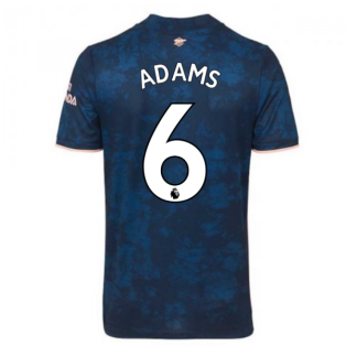 2020-2021 Arsenal Adidas Third Football Shirt (Kids) (ADAMS 6)
