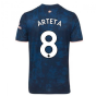 2020-2021 Arsenal Adidas Third Football Shirt (Kids) (ARTETA 8)