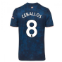 2020-2021 Arsenal Adidas Third Football Shirt (Kids) (CEBALLOS 8)