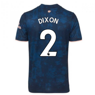 2020-2021 Arsenal Adidas Third Football Shirt (Kids) (DIXON 2)