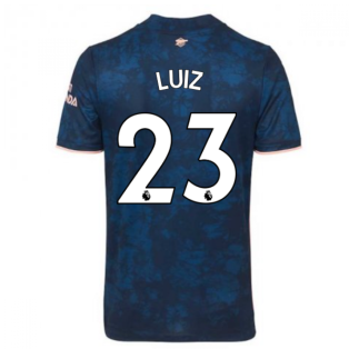 2020-2021 Arsenal Adidas Third Football Shirt (Kids) (LUIZ 23)