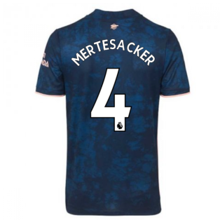 2020-2021 Arsenal Adidas Third Football Shirt (Kids) (MERTESACKER 4)