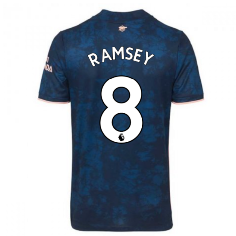 2020-2021 Arsenal Adidas Third Football Shirt (Kids) (RAMSEY 8)