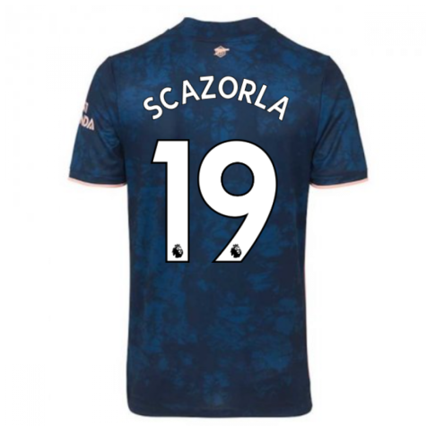 2020-2021 Arsenal Adidas Third Football Shirt (Kids) (S.CAZORLA 19)