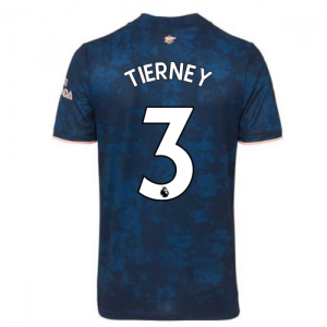 2020-2021 Arsenal Adidas Third Football Shirt (Kids) (TIERNEY 3)