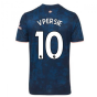 2020-2021 Arsenal Adidas Third Football Shirt (Kids) (V.PERSIE 10)