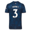 2020-2021 Arsenal Adidas Third Football Shirt (TIERNEY 3)