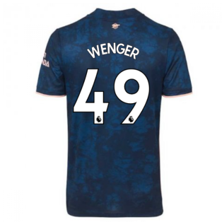 2020-2021 Arsenal Adidas Third Football Shirt (WENGER 49)