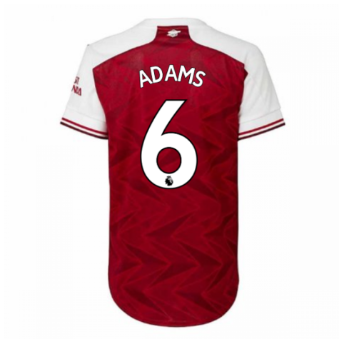 2020-2021 Arsenal Adidas Womens Home Shirt (ADAMS 6)