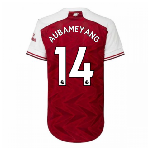 2020-2021 Arsenal Adidas Womens Home Shirt (AUBAMEYANG 14)