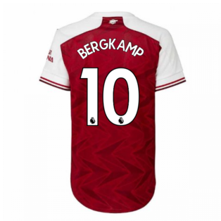 2020-2021 Arsenal Adidas Womens Home Shirt (BERGKAMP 10)