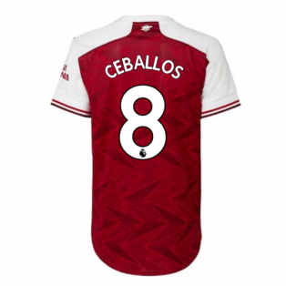 2020-2021 Arsenal Adidas Womens Home Shirt (CEBALLOS 8)