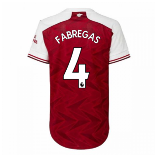 2020-2021 Arsenal Adidas Womens Home Shirt (FABREGAS 4)
