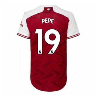 2020-2021 Arsenal Adidas Womens Home Shirt (PEPE 19)