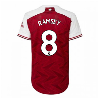 2020-2021 Arsenal Adidas Womens Home Shirt (RAMSEY 8)
