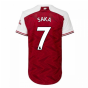 2020-2021 Arsenal Adidas Womens Home Shirt (SAKA 7)
