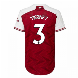 2020-2021 Arsenal Adidas Womens Home Shirt (TIERNEY 3)