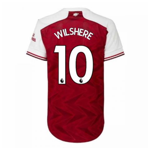 2020-2021 Arsenal Adidas Womens Home Shirt (WILSHERE 10)