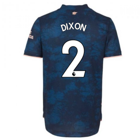 2020-2021 Arsenal Authentic Third Shirt (DIXON 2)