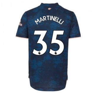 2020-2021 Arsenal Authentic Third Shirt (MARTINELLI 35)