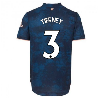 2020-2021 Arsenal Authentic Third Shirt (TIERNEY 3)
