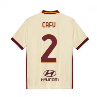 2020-2021 AS Roma Away Nike Football Shirt (Kids) (CAFU 2)
