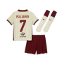 2020-2021 AS Roma Away Nike Little Boys Mini Kit (PELLEGRINI 7)